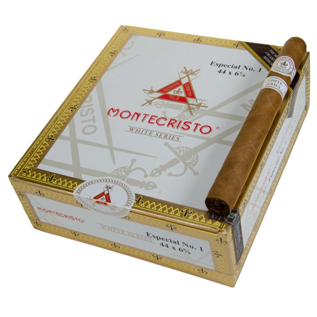 Montecristo White Especial No.1 Lonsdale 6 5/8 x 44 Cigars Box of 27