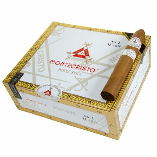 Montecristo White No.2 Belicoso 6 1/8 x 52 Cigars Box of 27