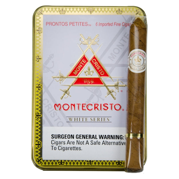 Montecristo White Prontos Petites 4 x 33 Cigars Tin of 6