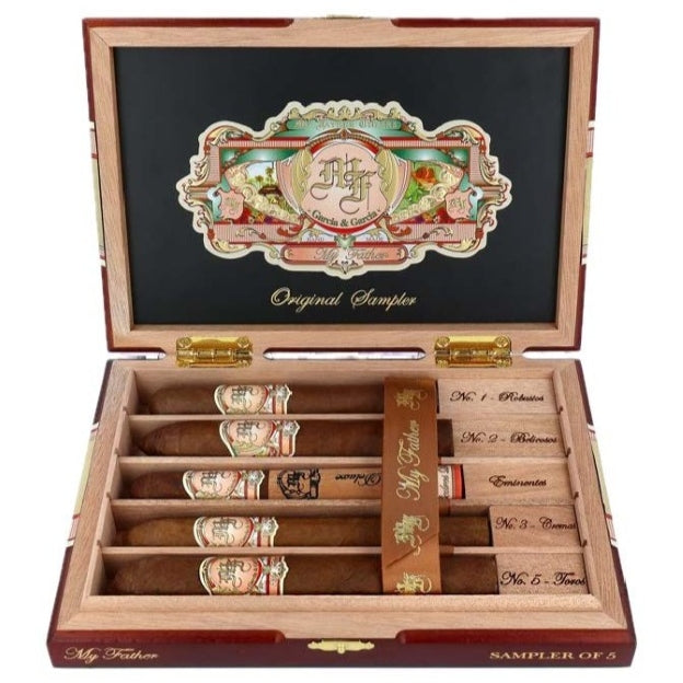 My Father Original Cigar Sampler Box of 5