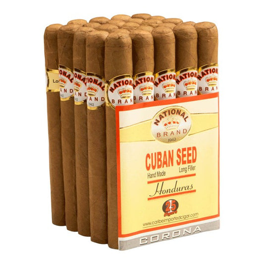 National Brand Corona 5 1/2 x 44 Cigars Bundle of 25