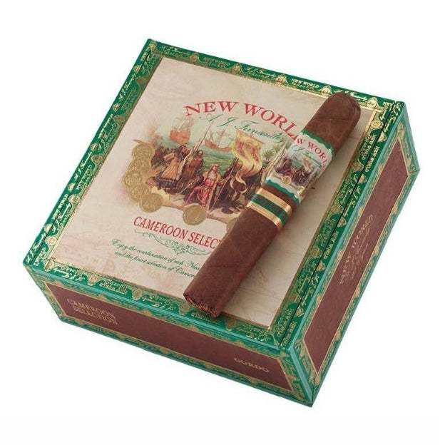 New World Cameroon Gordo 6 x 60 Cigars Box of 20