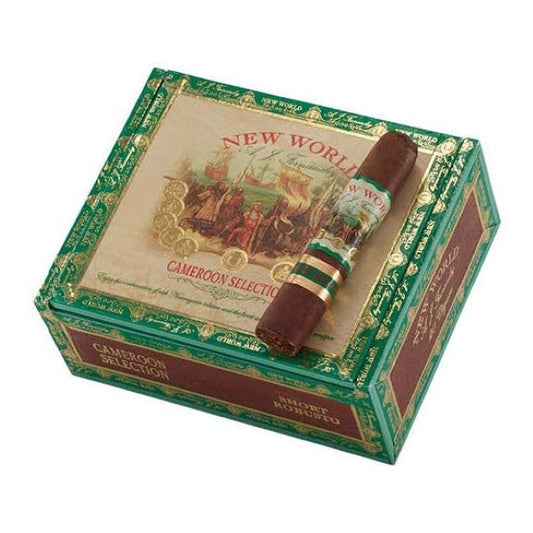 New World Cameroon Short Robusto 4 x 48 Cigars Box of 20
