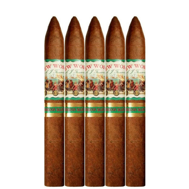 New World Cameroon Torpedo 6 1/2 x 52 Cigars 5 Pack