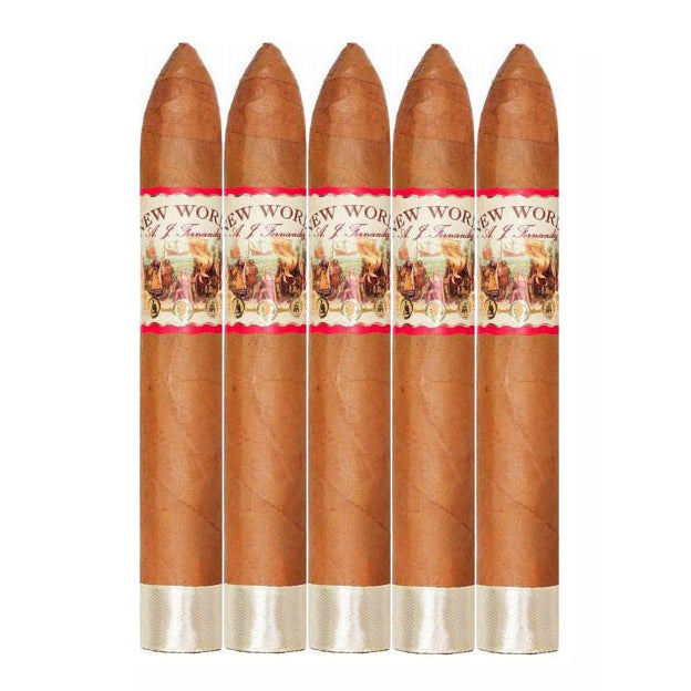New World Connecticut Belicoso 6 x 54 Cigars 5 Pack