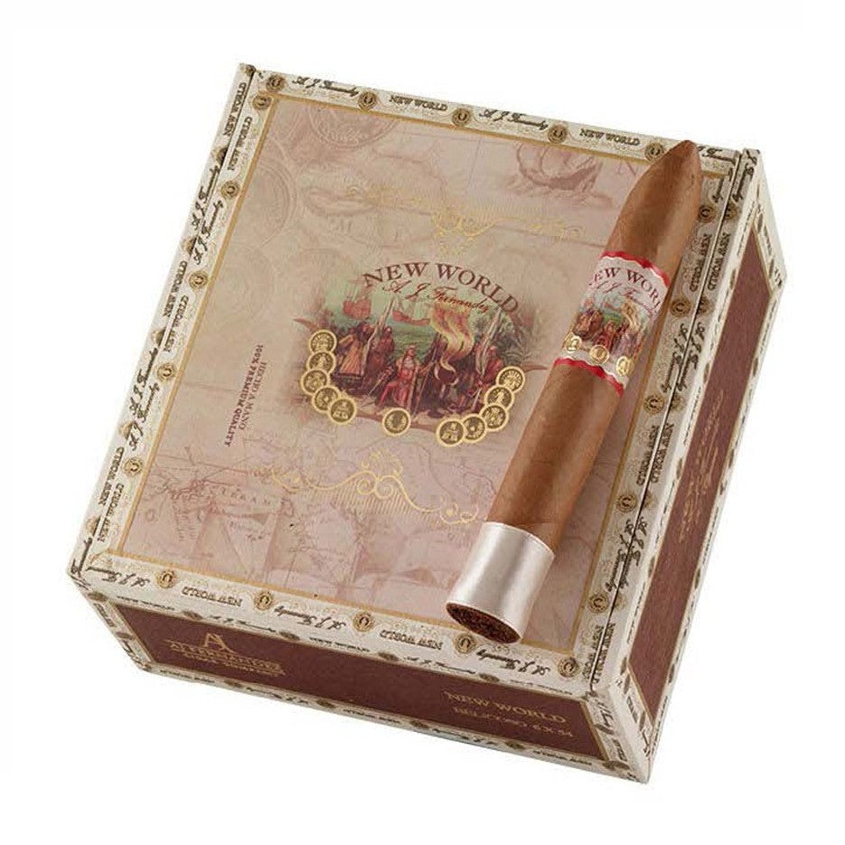 New World Connecticut Belicoso 6 x 54 Cigars Box of 20