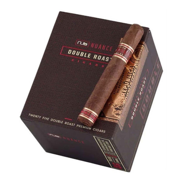 Nub Nuance Double Roast 438, 4 x 38 Cigars Box of 25