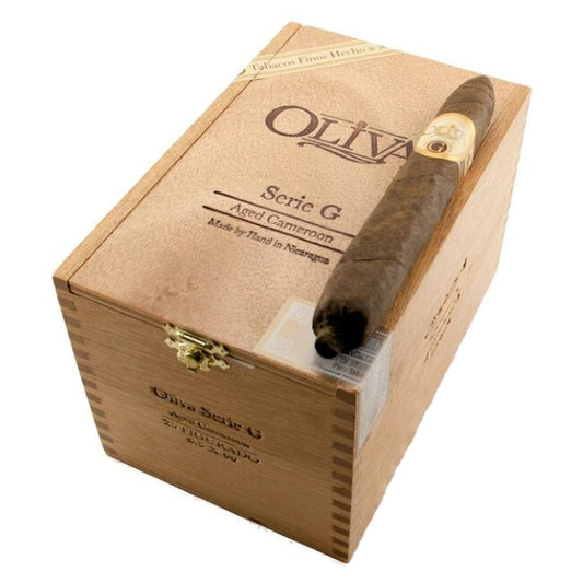Oliva Serie G Cameroon Figurado 6 1/2 x 60 Cigars Box of 25