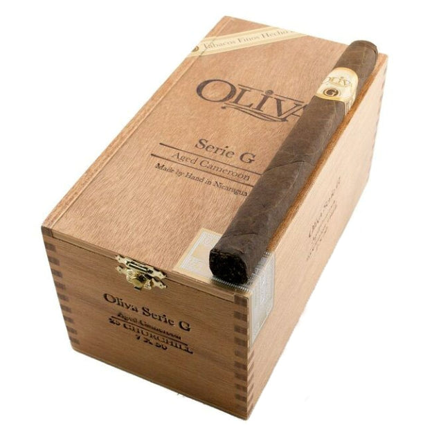 Oliva Serie G Cameroon Churchill 7 x 50 Cigars Box of 25