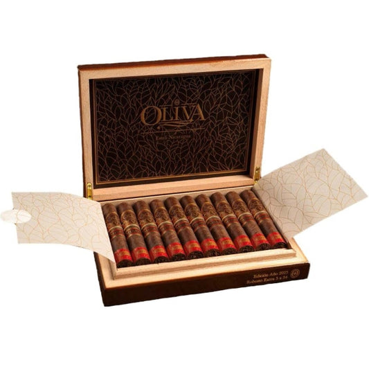 Oliva Serie V Melanio Edition Ano 2025 5 1/2 x 60 Cigars Box of 10