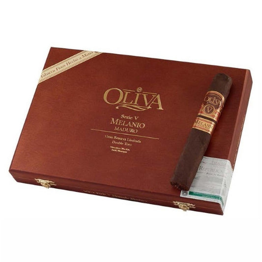 Oliva Serie V Melanio Maduro Double Toro 6 x 60 Cigars Box of 10
