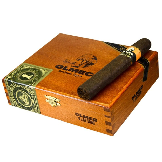 Olmec Maduro Toro 6 x 52 Cigars Box of 12