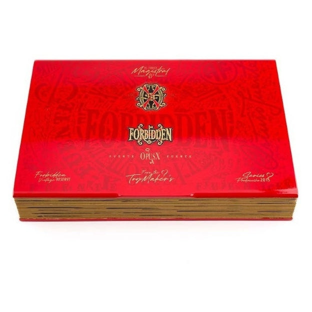 Opus X Forbidden X El Trece Magistral 13 6 7/8 X 56 Cigars Box of 26 Closed