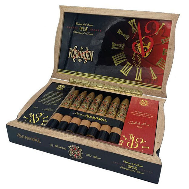 Opus X Forbidden X Amor Sensual 6 1/8 X 54 Cigars Box of 20