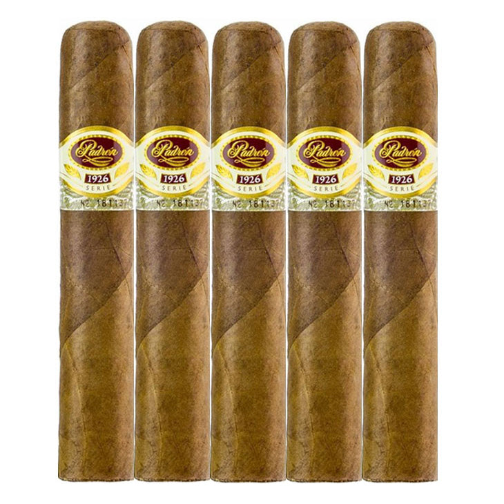 Padron 1926 Anniversary Series No.9 Natural 5 1/8 x 56 Cigars 5 Pack