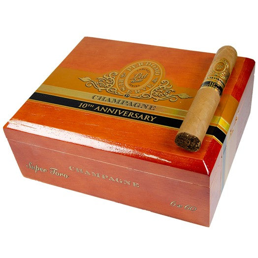 Perdomo 10th Anniversary Champagne Super Toro Cigars