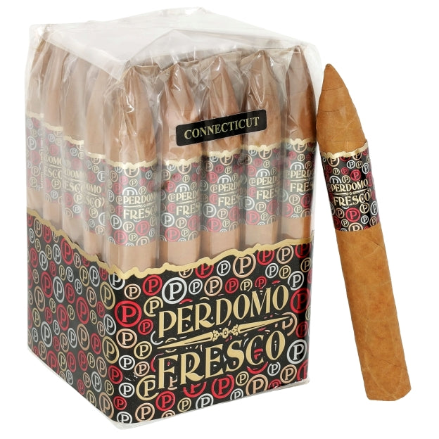 Perdomo Fresco Connecticut Torpedo 6 1/2 x 54 Cigars Bundle of 25