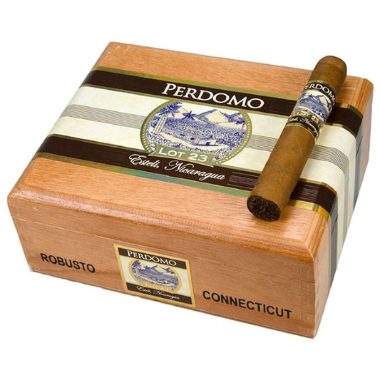 Perdomo Lot 23 Connecticut Robusto 5 x 50 Cigars Box of 24