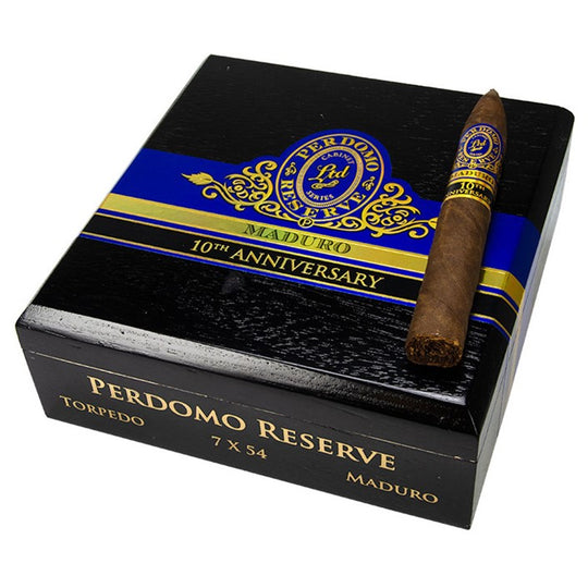 Perdomo 10th Anniversary Maduro Torpedo Cigars