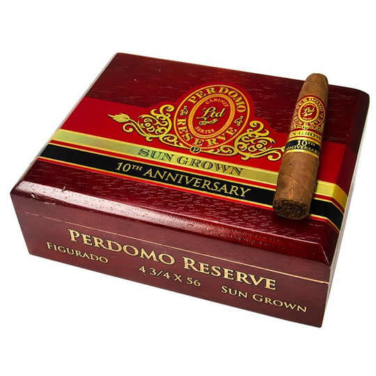 Perdomo 10th Anniversary Sun Grown Figurado Cigars