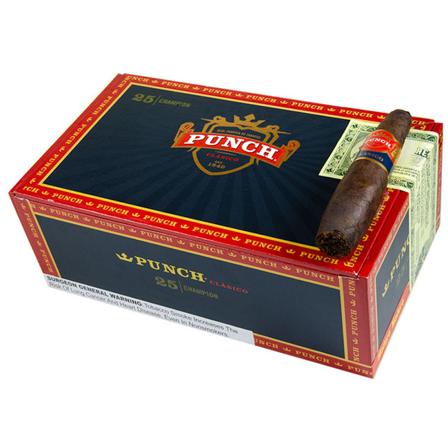 Punch Champions Double Maduro 4 1/2 x 60 Cigars Box of 25