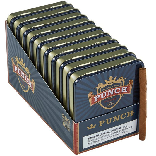 Punch 4 x 24 Cigarillos 10 Tins of 20