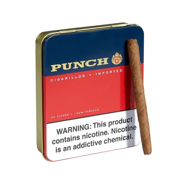 Punch 4 x 24 Cigarillos Tin of 20