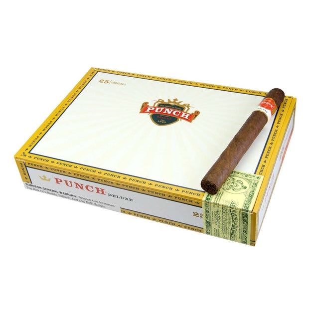 Punch Deluxe Chateau L Maduro 7 1/4 x 54 Cigars Box of 25
