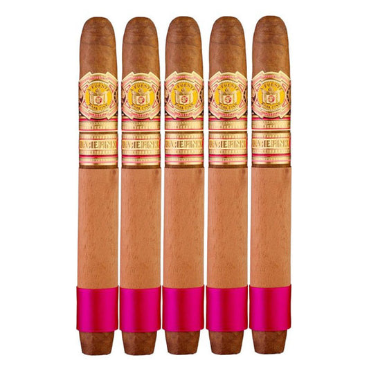 Arturo Fuente Rare Pink Vintage 1960 Series Sophisticated Hooker 7 1/4 x 53 Cigars 5 Pack