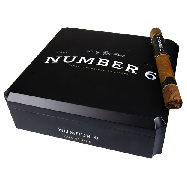 Rocky Patel Number 6 Churchill 7 x 48 Cigars Box of 20