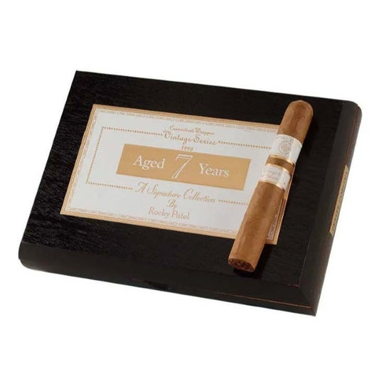 Rocky Patel Vintage 1999 Connecticut Petite Corona 4 1/2 x 44 Cigars Box of 20