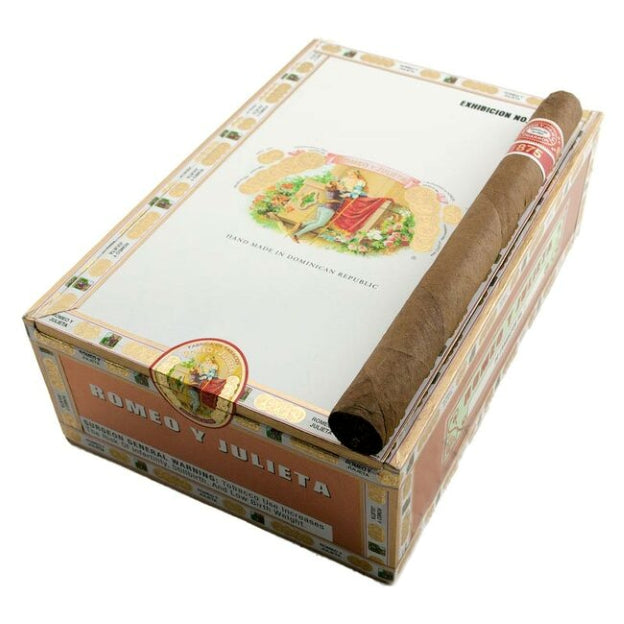 Romeo y Julieta 1875 Exhibition No.1 8 1/2 x 52 Cigars Box of 20