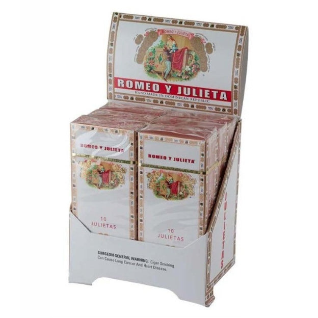 Romeo y Julieta 1875 Julieta 3 5/8 x 24 Cigarillos 5 Packs of 6