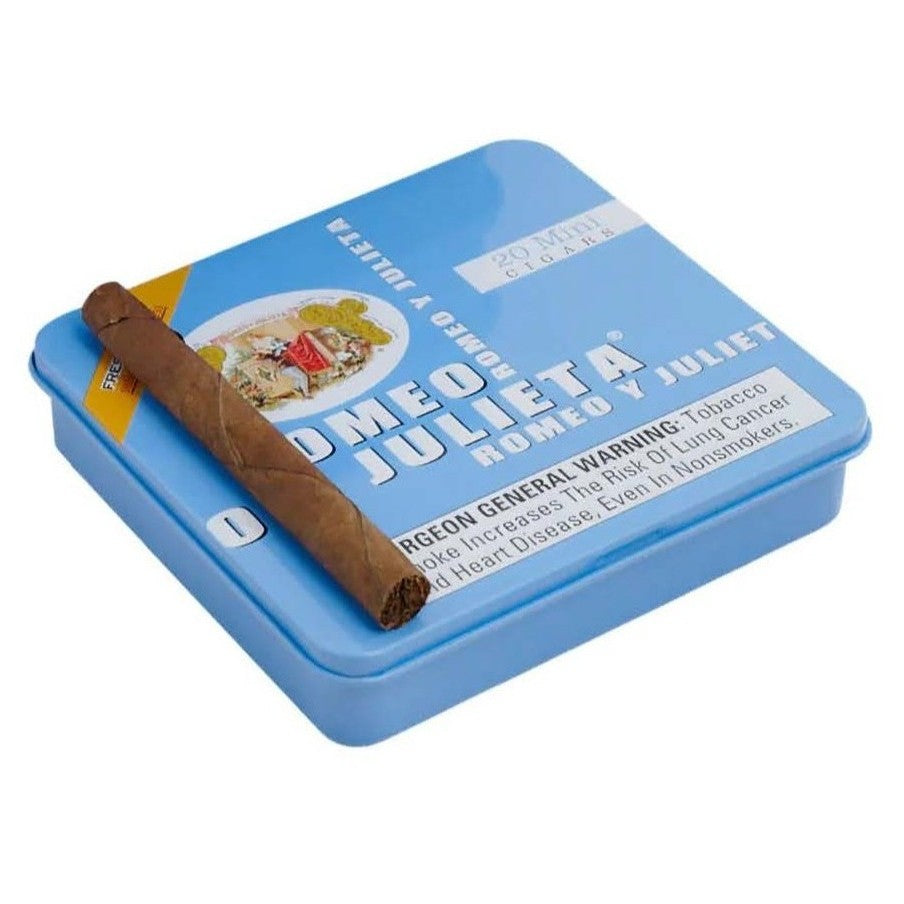 Romeo y Julieta 1875 Mini Blue Cigarillos Tin of 20