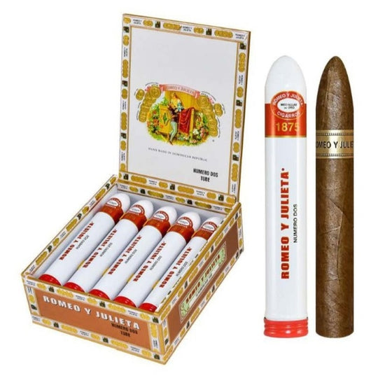 Romeo y Julieta 1875 Numero Dos Belicoso Tube Cigars