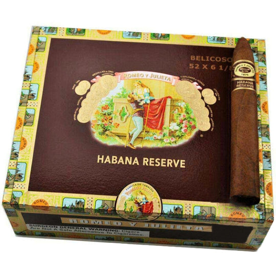 Romeo y Julieta Habana Reserve Belicoso Cigars