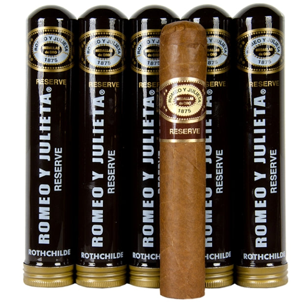 Romeo y Julieta Habana Reserve Rothchilde Tube 5 x 54 Cigars 5 Pack