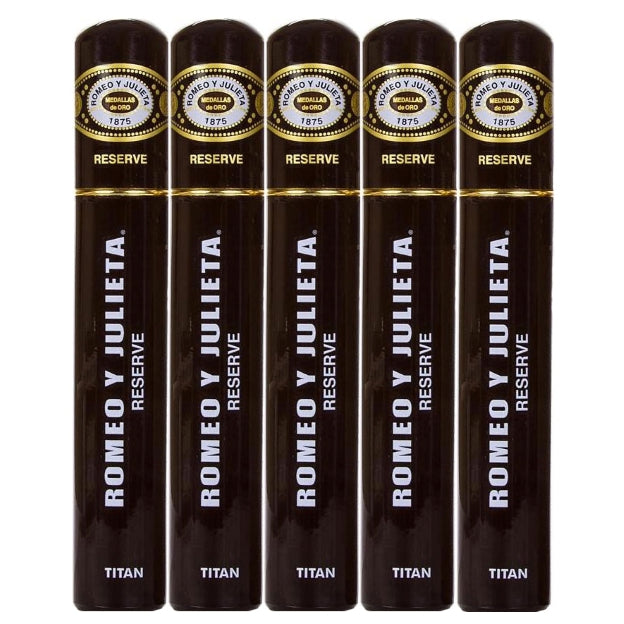 Romeo y Julieta Habana Reserve Titan Tube 6 x 54 Cigars 5 Pack