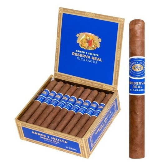 Romeo y Julieta Reserva Real Nicaragua Corona 5 1/2 x 44 Cigars Box of 25