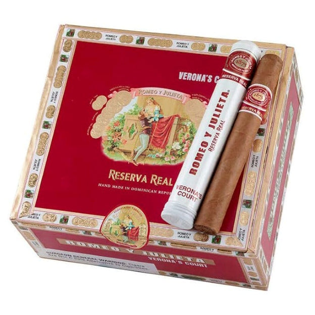 Romeo y Julieta Reserva Real Verona's Court 5 1/2 x 44 Cigars Box of 20