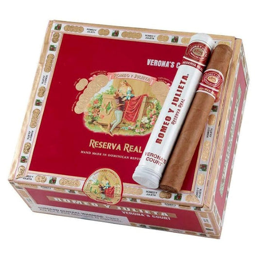 Romeo y Julieta Reserva Real Verona's Court 5 1/2 x 44 Cigars Box of 20