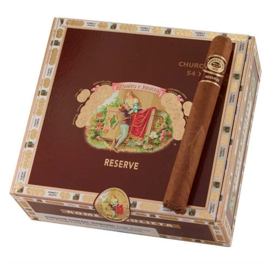 Romeo y Julieta Habana Reserve Churchill 7 x 54 Cigars Box of 27