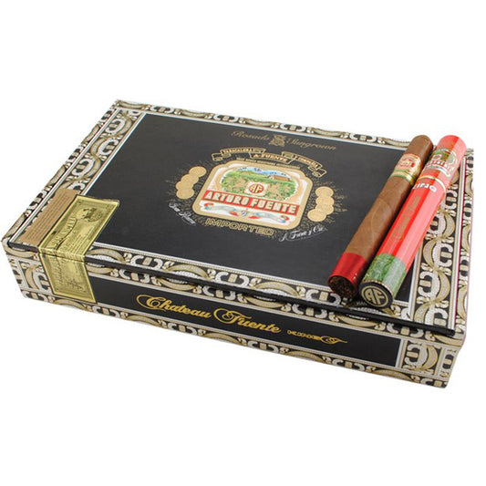 Arturo Fuente Chateau Fuente King T Rosado Sungrown Tube Cigars Box of 24