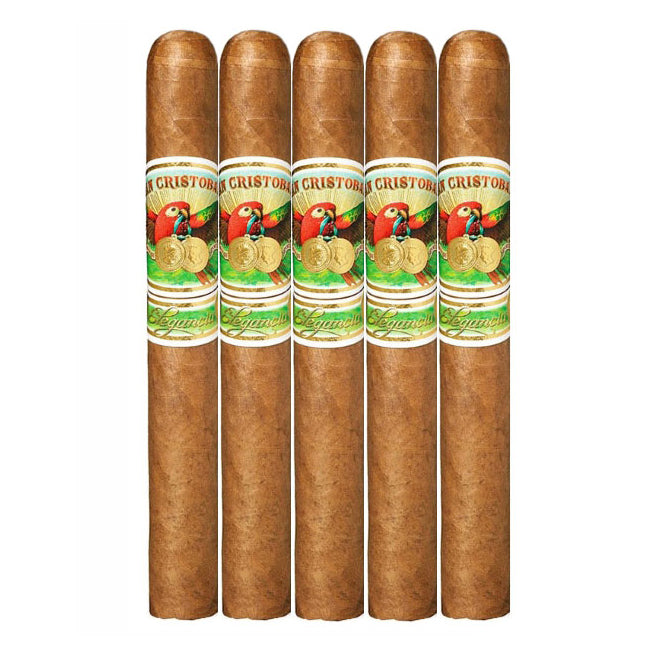 San Cristobal Elegancia Corona 5 1/2 x 46 Cigars 5 Pack