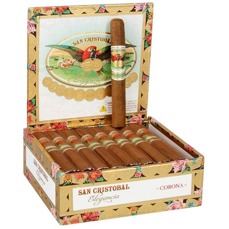 San Cristobal Elegancia Corona 5 1/2 x 46 Cigars Box of 25