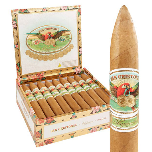 San Cristobal Elegancia Pyramid 6 1/8 x 52 Cigars Box of 25