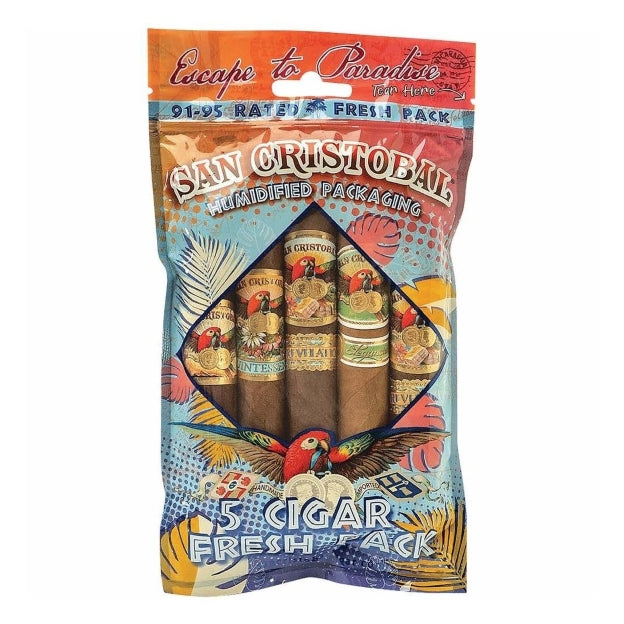 San Cristobal Fresh Pack 5 Cigar Sampler