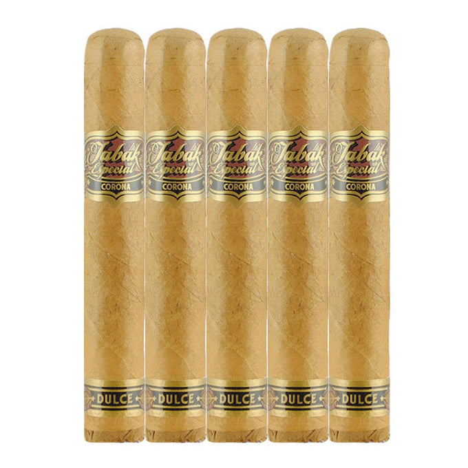 Tabak Especial Dulce Corona 4 3/4 x 46 Cigars 5 Pack