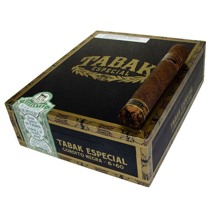 Tabak Especial Gordito Negra 6 x 60 Cigars Box of 10