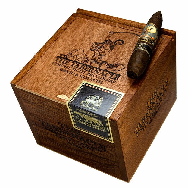 The Tabernacle Broadleaf David 5 x 54 Perfecto Cigars Box of 25